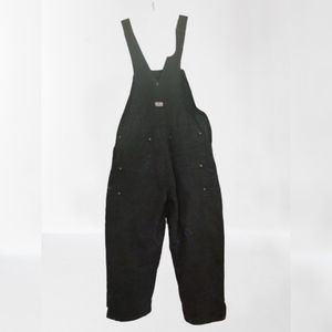 Destroyed Hobo Big Smith Insulated Bib Work Overalls Naturally Distressed *Flaws